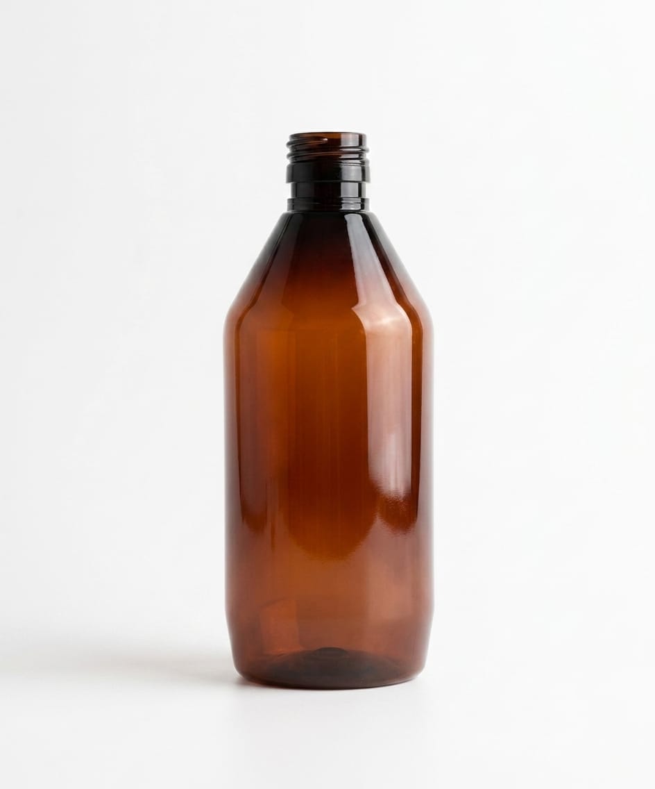 450 ml x 28 mm Pet Pharma Round Bottle